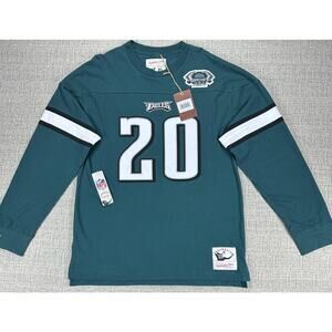 Philadelphia Eagles Shirt Mens XL Green NFL Football Mitchell & Ness Dawkins 20
